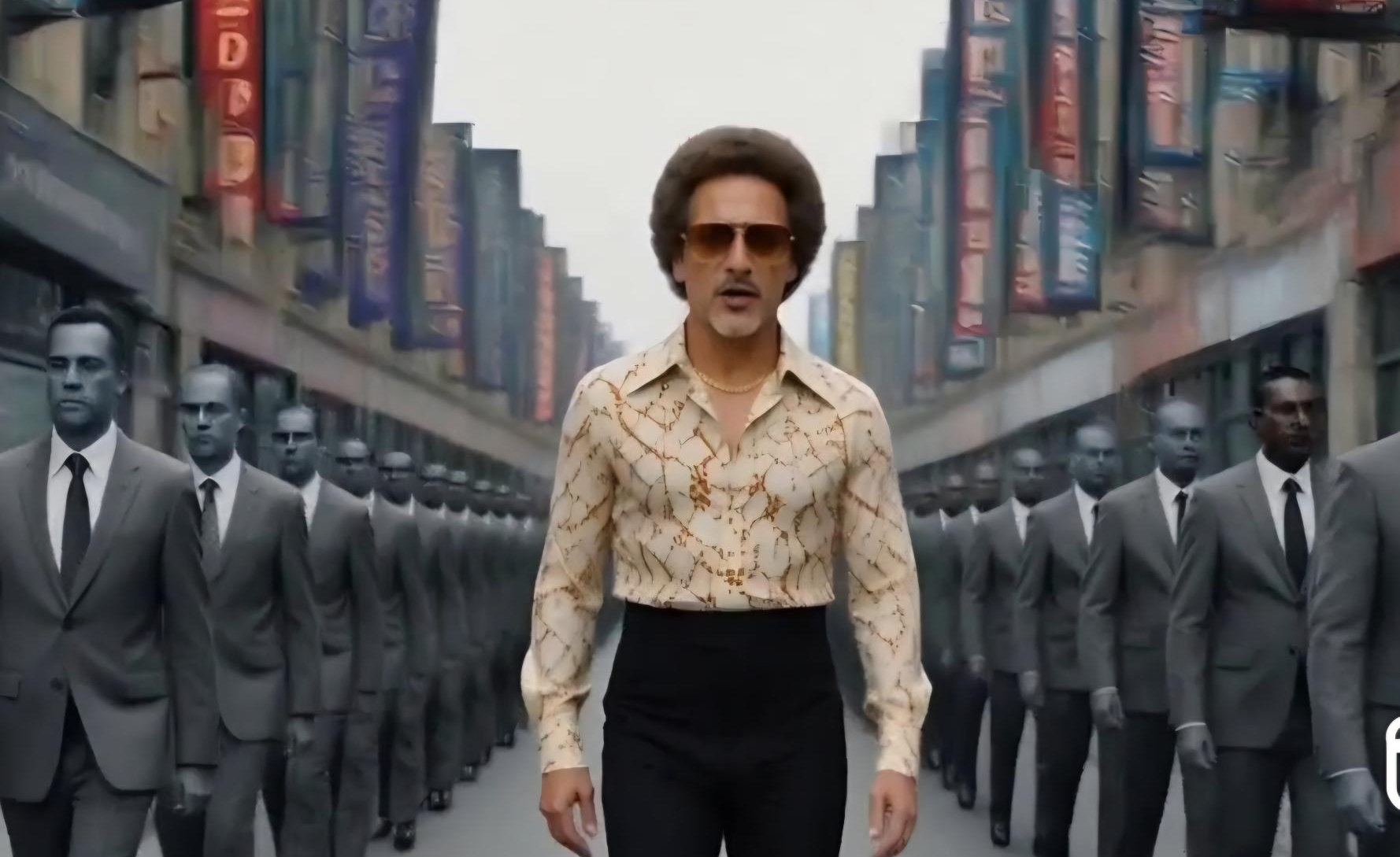 Walking the suit street
